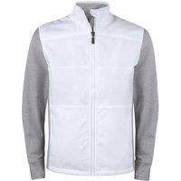 Cutter & Buck Men's Stealth Long-Sleeved Padded Jacket in White | Size: 4XL