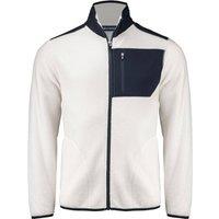 Cutter & Buck Men's Cascade Sherpa Fleece Jacket in Beige | Size: XL