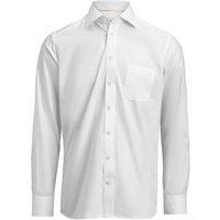 J Harvest & Frost Men's Chest Pocket Slim Long-Sleeved Shirt in White | Size: Small