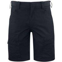Projob Men's Stretch Plain Work Shorts in Black | Size: 42R