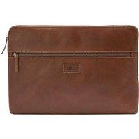 Derby Of Sweden Men's Leather Laptop Sleeve in Brown