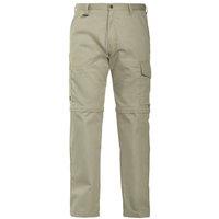Projob Men's 2502 Zip-Off Work Trousers in Khaki | Size: 34S