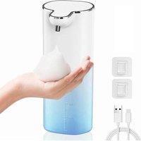 NESTLUNE Foam Automatic Foaming Liquid Soap Dispenser in White