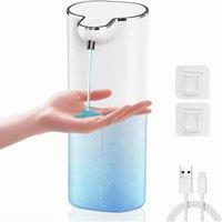 NESTLUNE Liquid Automatic Foaming Liquid Soap Dispenser in White