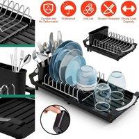 FORGEVIO Dishware Drying Rack in Black