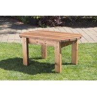 FORGEVIO Wooden Traditional Coffee Table in Brown