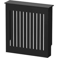 FORGEVIO Radiator Cover Cabinet Black - Small