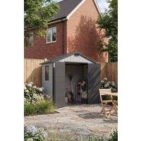 Living and Home 8x4 FT Large Garden Storage Shed in Grey