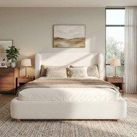 Rolipo Furniture/Beds in White | Size: Double
