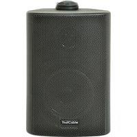 Loops 5.25 100V 8Ohm Outdoor Weatherproof Speaker Black 90W IP54 Rated Background
