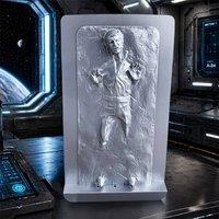 Menkind Star Wars Han Solo Carbonite Light Up Mini Fridge in Silver