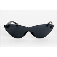 Shnoo Women's Cat Eye Sunglasses in Black