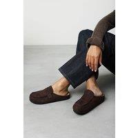 Where's That From Women's 'Idyxa' Slip On Backless Loafer Mules with Penny Strap in Brown | Size: 6