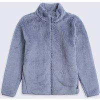 Animal Women's 'Teddy' Warm Comfortable Soft Outdoor Casual Full Zip Fleece Jumper in Mauve | Size: 18