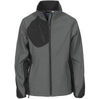 Projob Women's 2423 Soft Shell Jacket in Grey | Size: 3XL