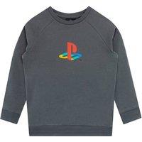 Playstation Boy's Gaming Sweatshirt in Grey | Size: 11-12 Years