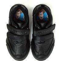 Disney Boy's Toy Story School Shoes in Black | Size: Infant 7