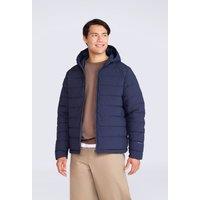 Animal Men's 'Light Cloud Cosi' Water Resistant Thermal Tested Warm Padded Jacket in Dark Blue | Size: XL