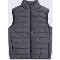 Animal Men's 'Light Cloud Cosi' Warm Comfortable Lightweight Marl Outdoor Gilet in Charcoal | Size: XS