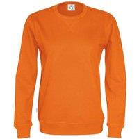 Cottover Men's Crew Neck Sweatshirt in Orange | Size: XL