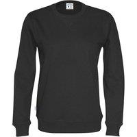 Cottover Men's Crew Neck Sweatshirt in Black | Size: Large