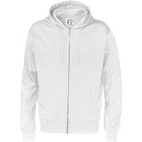Cottover Men's Full Zip Hoodie in White | Size: 3XL