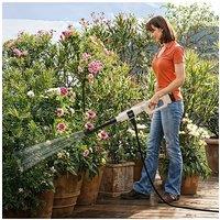 Living and Home 21V Cordless Handheld Pressure Washer Cleaner with 2 Batteries in White