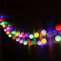 Living and Home Solar Powered LED Ball String Lights