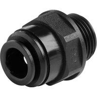 John Guest 'Speedfit 12mm X 3/8' Male Connector BSP - PM011213E in Black