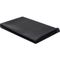 Living and Home 1Pcs 1x1m Rubber EPDM Rubber Sheet Waterproof, Shock Absorbent & Noise Reducing for Home, Garage, Gym, Workshop in Black