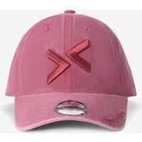Spark & Flare Adjustable Metal Buckle Strap Baseball Cap - Washed Red