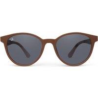 Spark & Flare Sydney Round Sunglasses - Warm Brown