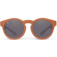 Spark & Flare Oslo Round Sunglasses - Burnt Orange
