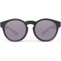 Spark & Flare Oslo Round Sunglasses - Jet Black
