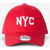 Spark & Flare Adjustable Metal Clasp Baseball Cap - Red