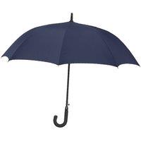 Derby Of Sweden Men's Cirrus Plain Pongee Stick Umbrella in Navy