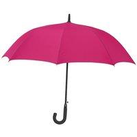 Derby Of Sweden Men's Cirrus Plain Pongee Stick Umbrella in Pink