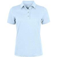Cutter & Buck Women's Oceanside Stretch Polo Shirt in Duck Egg Blue | Size: XL