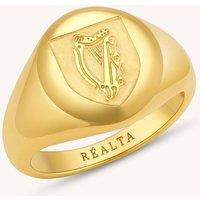 Realta Women's Leinster Signet Ring in Silver | Size: 9