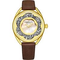 STHRLING Original Women's Lily 995 Quartz Watch 38mm Classic in Brown