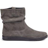 Hotter Women's 'Sprite' Ankle Boots in Mid Grey | Size: 4