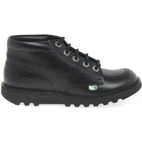 Kickers Women's 'Chi' Senior Boots in Black | Size: 3