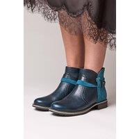 Moshulu Women's 'Atoll' Ankle Boot in Teal | Size: 7