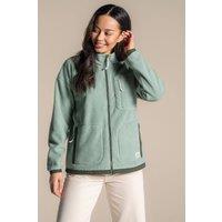 Craghoppers Women's Sanaa Jacket Fleece in Pale Green | Size: 14