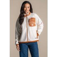 Craghoppers Women's Sanaa Jacket Fleece in White | Size: 18