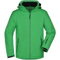 James and Nicholson Women's Winter Soft Shell Jacket in Green | Size: Small