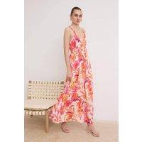 WOVCOR Women's Sleeveless A-Line Maxi Dress | Size: Medium