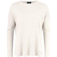 Cutter & Buck Women's Carnation Textured Sweater Top in Off-White | Size: Large