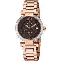 GV2 Women's Berletta Brown Dial 1502.5 Swiss Quartz Watch in Rose