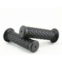 NESTLUNE Universal Motorcycle Motorbike Rubbers Handlebar in Black | Size: 0-12 m